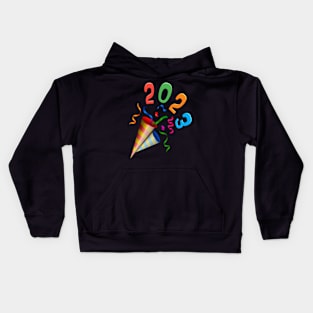 Holiday- Happy New Year Kids Hoodie